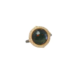 12mm Round Bloodstone Ring