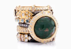 12mm Round Bloodstone Ring