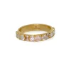 3mm Yellow Gold Stack Band Ring