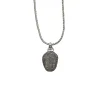 21" MONK MEDALLION NECKLACE