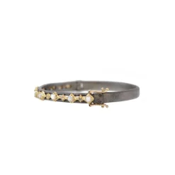 MORGANITE AND OPAL CRIVELLI HUGGIE BRACELET