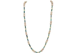 19" MULTI-BEADED NECKLACE