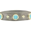 Multi-Stone Crivelli Huggie Bracelet
