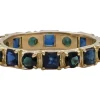 Multi-Stone Stack Band Ring