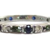 Multi-Stone Stack Band Ring