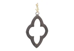 Open Scroll Drop Earrings