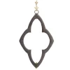Open Scroll Drop Earrings