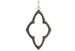 Open Scroll Drop Earrings