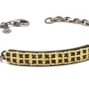 Open Scroll Lattice ID Bracelet
