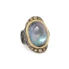 Oval Black Onyx Cocktail Ring