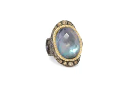 Oval Black Onyx Cocktail Ring