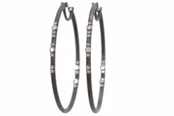 Oval Hoop Earrings