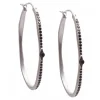 Oval Hoop Earrings