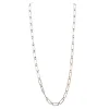 Paperclip Chain Link Necklace