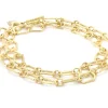 PAPERCLIP DOUBLE WRAP BRACELET