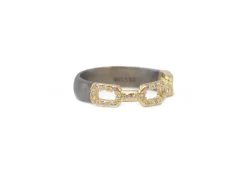 PAPERCLIP STACK RING