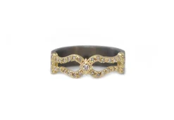 PAPERCLIP STACK RING