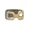 PAPERCLIP STACK RING