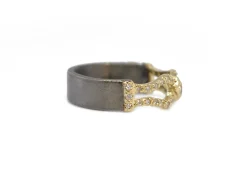 PAPERCLIP STACK RING