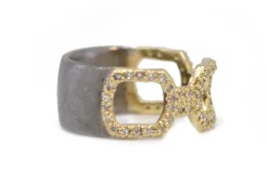 PAPERCLIP STACK RING