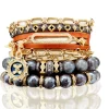 Paperclip Triple Wrap Bracelet