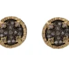 Pave Crivelli Stud Earrings
