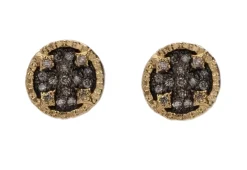 Pave Crivelli Stud Earrings