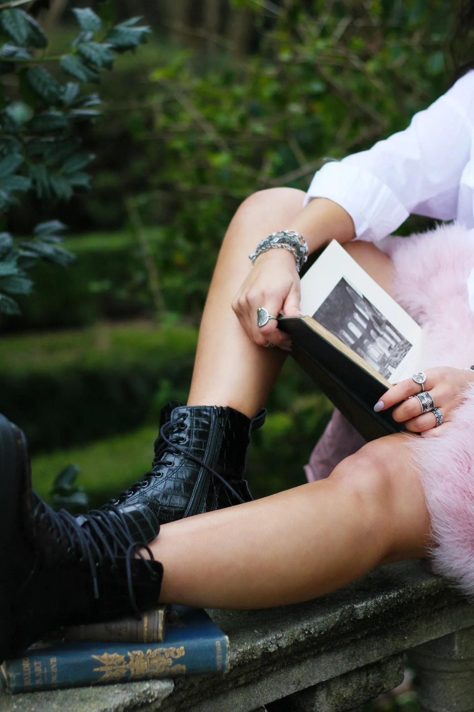 Pave Disc Statement Ring