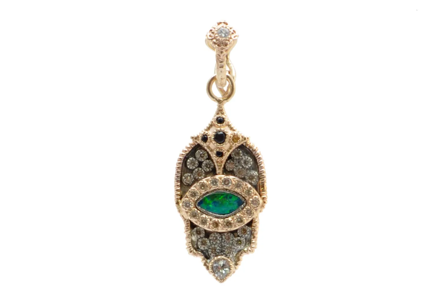 Pave Eye Pendant