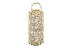Pave ID Charm
