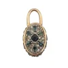 Pave Oval Shield Charm