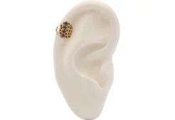 Pave Ruby Ear Cuff Earring