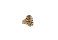 Pave Ruby Ear Cuff Earring