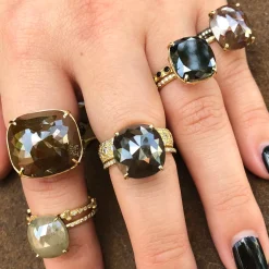 Pave Stack Band Ring