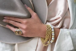 Pearl Beaded Pull Bracelet
