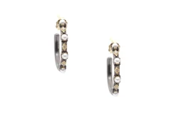 Pearl Hoop Earrings