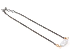 Pearl Station Chain Necklace