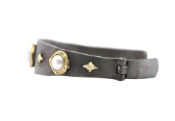 Pearl Station Cuff Bracelet