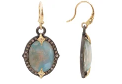PERUVIAN OPAL DROP EARRINGS