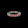 PURPLE GARNET MARQUISE STACK BAND