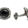 Round Hematite Cufflinks