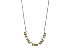 15" SCROLL PLATES NECKLACE