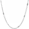 Scroll Station Link Necklace