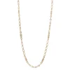 Scroll Station Link Necklace