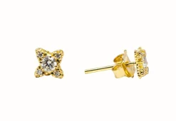 SCROLL STUD EARRINGS