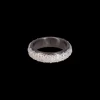 SCULPTED SILVER BAND