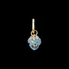 SERENITY BLUE ENAMEL SKULL ENHANCER