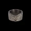 SILVER SCARAB RING