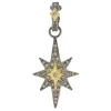 SILVER STAR WITH CHAMPAGNE DIAMONDS