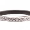 Sterling Silver Textured Stack Ring